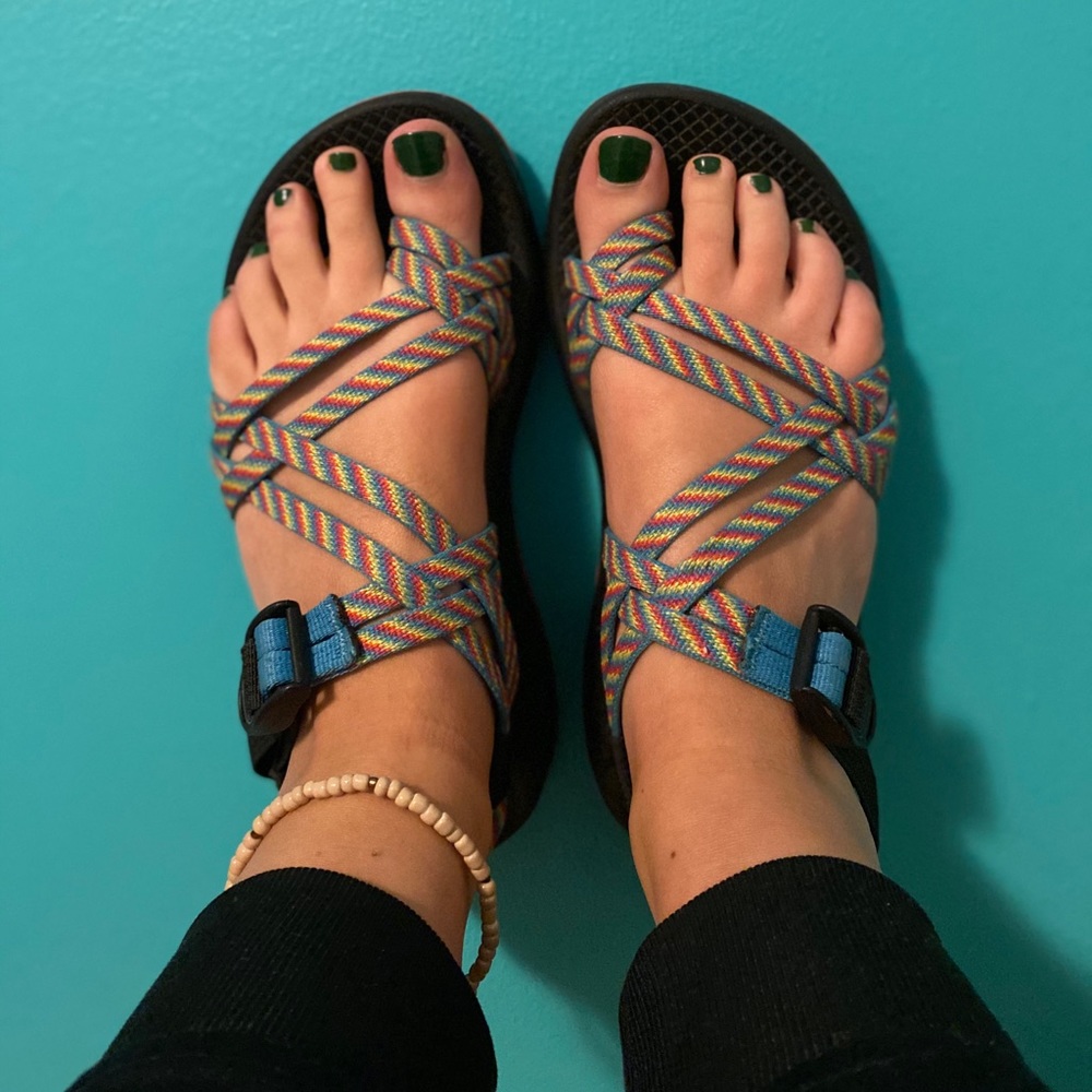 Rainbow Chacos